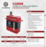 TORQ CL0508 Micro HV Servo