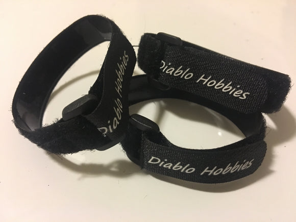 Diablo Hobbies 16mmx215mm non slip battery straps 3pc